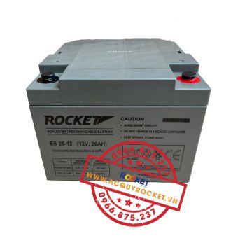 Ắc quy Viễn thông Rocket ES26-12 (12V-26Ah)