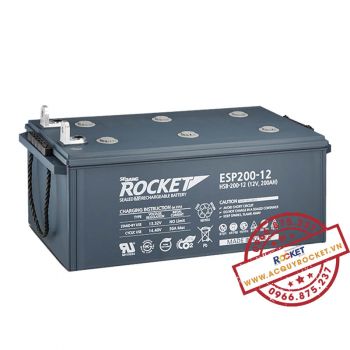 Ắc quy Năng lượng mặt trời Rocket ESP200-12 (12V-200Ah)