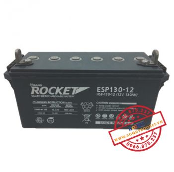 Ắc quy Năng lượng mặt trời Rocket ESP130-12 (12V-130Ah)