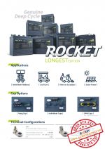 Acquy ROCKET L-105 (6V-225AH) Chính Hãng, Giá Tốt