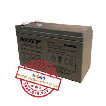 Ắc quy viễn thông Rocket ES7.5-12 (12V-7.5Ah)