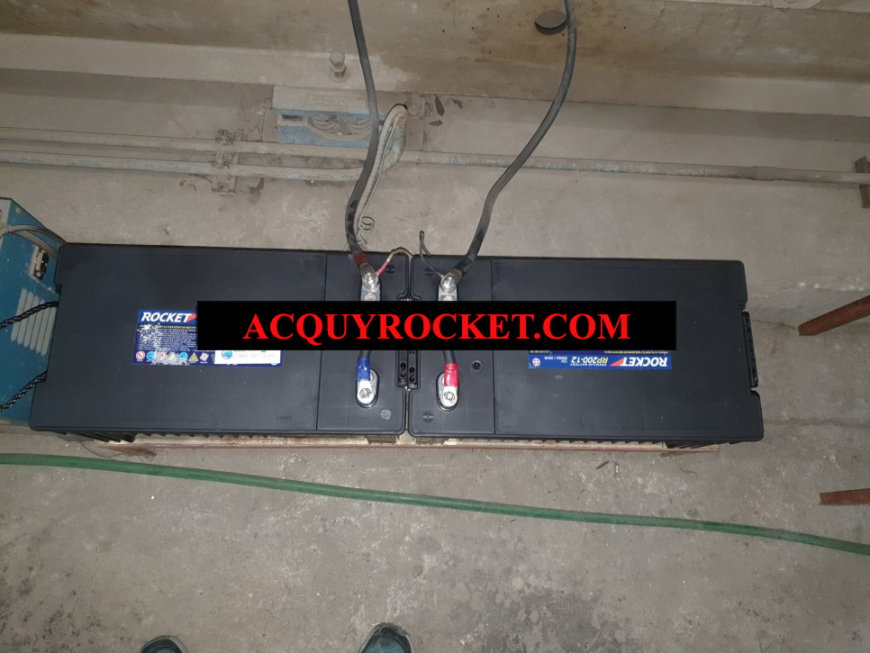 ắc quy máy phát điện rocket rp200-12