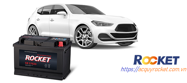 Acquy rocket dành cho xe ô tô chính hãng tại acquyrocket.com.vn