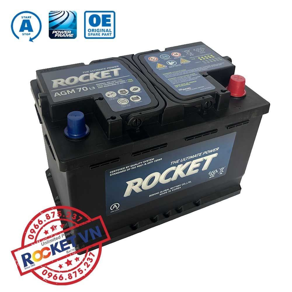 Ắc quy khô 12v dễ thay thế miễn bảo dưỡng