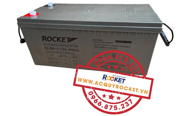 Bình ắc quy Rocket viễn thông 200Ah