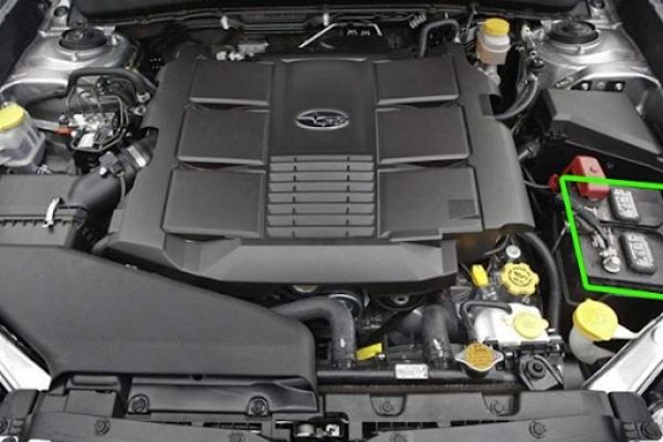 Xác định vị trí ắc quy ô tô được lắp ở đâu